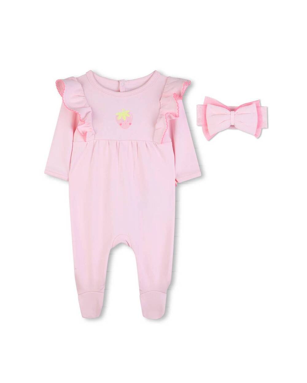 NEW BILLIEBLUSH girls solid footie in pink